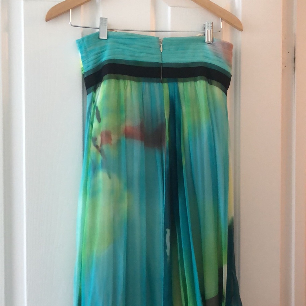 Bcbg Maxazria Multi Color Gown Size 04 - image 5